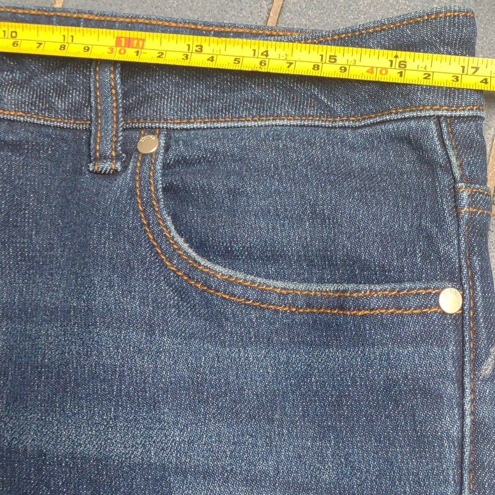 Quince Bella Dark Blue Organic Denim Jeans - Straight